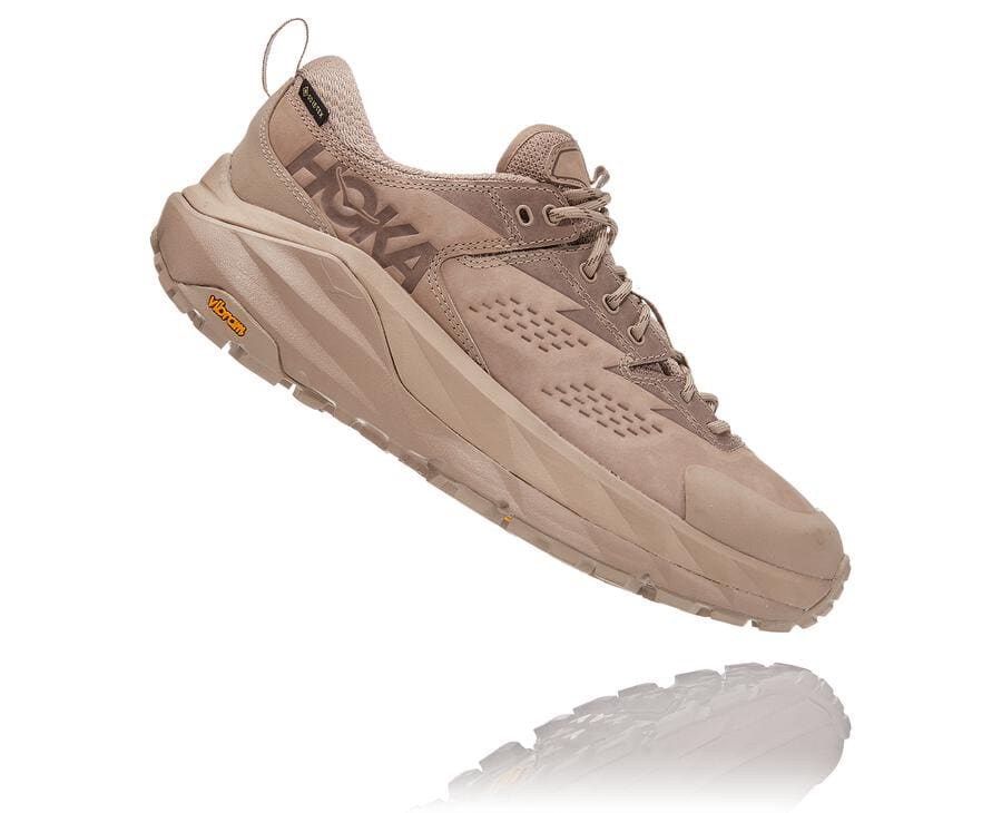 Hoka One One Trailsko Dame - Kaha Lav Gore-Tex - Beige - 578213JAE